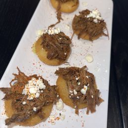 Mini Beef Arepas