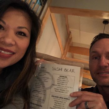 Sushi Bear - My hot date about to throw down some sushi - Sushi Bars Near Me - Tustin, California
