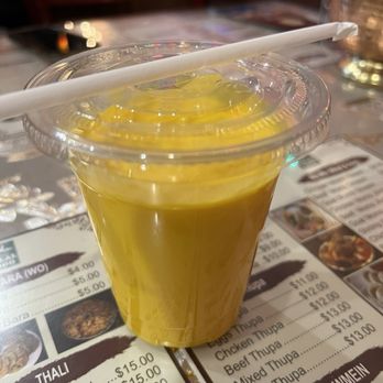 Nepali Bhanchha Ghar - Mango Lassi - Himalayan/Nepalese Near Me - Jackson Heights, New York