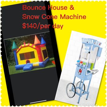 It’s A Party Inflatables - Bounce house and snow cone machine - Party Equipment Rentals Near Me It’s A Party Inflatables - Bounce house and snow cone machine - Party Equipment Rentals Near Me