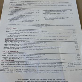 Scoma's of Sausalito - Menu - Seafood Near Me - Sausalito, California Scoma's of Sausalito - Menu - Seafood Near Me - Sausalito, California