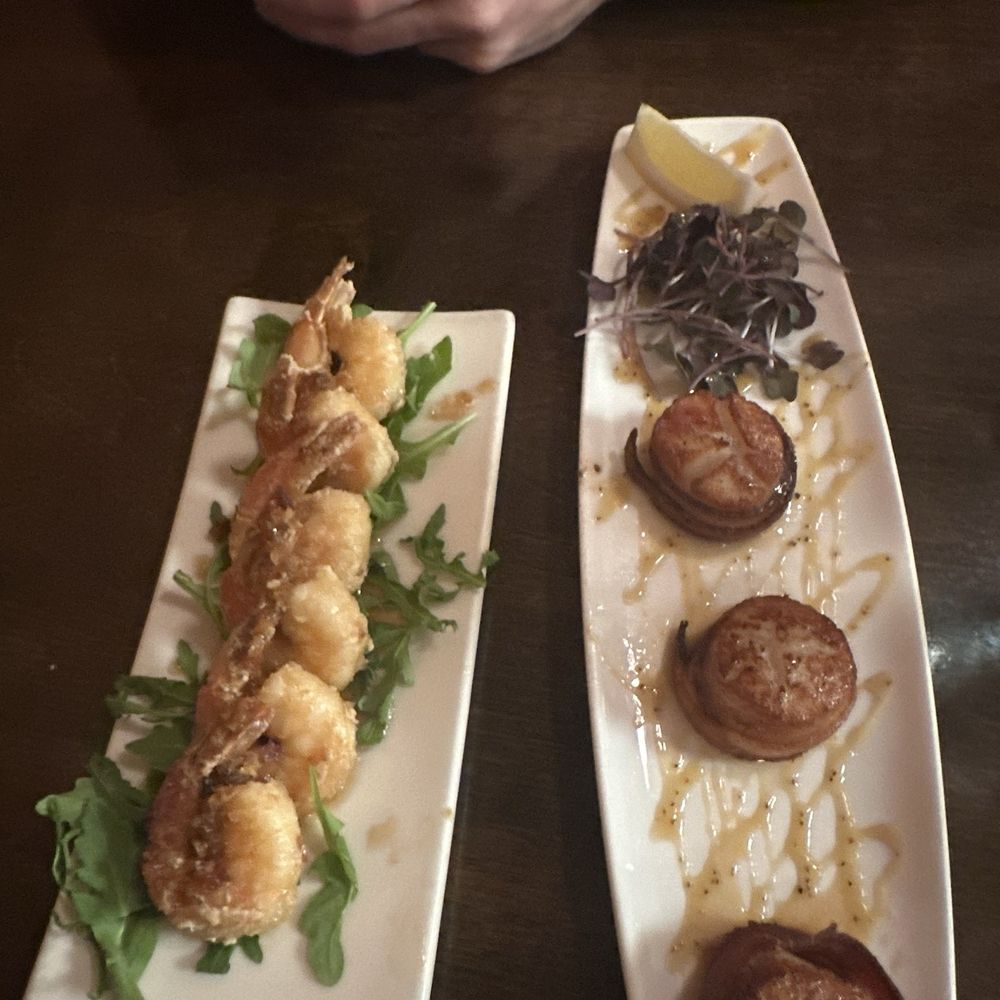 Scallops and shrimp Scallops and shrimp