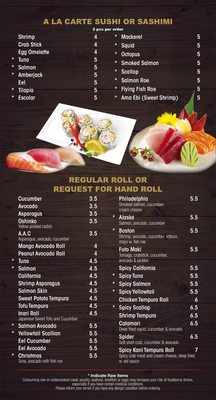 Menu photo 3 Fuji Hibachi&Sushi Monroe, MI