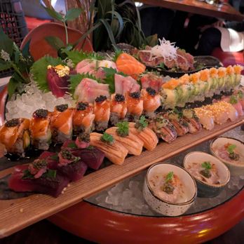 Karma Burlington - Grand Sushi and Sashimi Platter - Asian Fusion Near Me - Burlington, Massachusetts