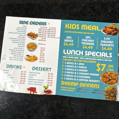 Menu photo 4 Sharks Chicken and Fish Chicago, IL