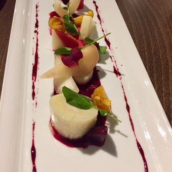 Copine - Hearts of Palm, Beets and Roasted Pear - French Near Me - Seattle, Washington