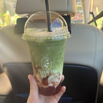 Fleur Tea - Strawberry Matcha Bloom - Bubble Tea Near Me - San Jose, California Fleur Tea - Strawberry Matcha Bloom - Bubble Tea Near Me - San Jose, California