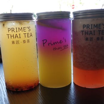 Prime's Thai Tea - Bubble Tea Near Me - White Rock, British Columbia