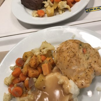 IKEA Restaurant - Chicken artichoke and beef across - Scandinavian Near Me - Covina, California