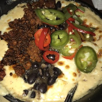 Bakersfield OTR - Loaded queso! Black beans, chorizo, & spicy jalapeños - Bars Near Me - Cincinnati, Ohio