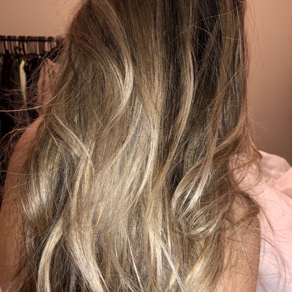Fluff - With proper care & the right person doing your tapeins. What my hair looks like AFTER 9 months of continuous tapeins. - Hair Salons Near Me - Denver, Colorado