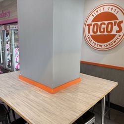 Baskin Robbin's connected with a TOGOS in same building , I never seen this concept before