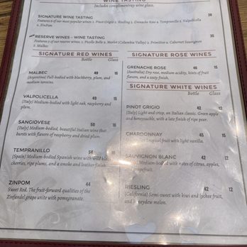 In Contrada Vineyard and Kitchen - Menu - Wine Tasting Room Near Me - San Antonio, Texas