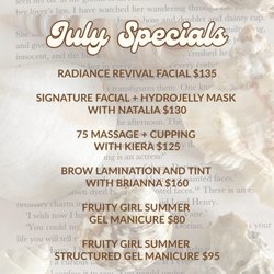 July Specials