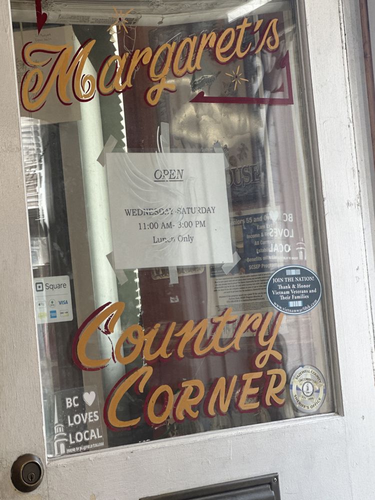 Food from Margaret's Country Corner