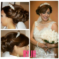 Piscis Salon - #bridehairstyle #natural #happy client #byJH #NYC