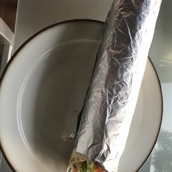 Sofra Turkish Café - Large Kebab - doesn't fit on a regular size plate!