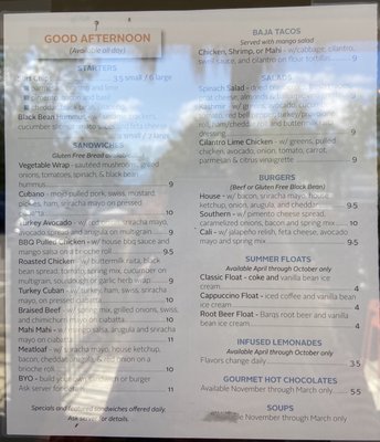 Menu photo 4 Blue Surf Cafe Wilmington, NC Menu photo 4 Blue Surf Cafe Wilmington, NC