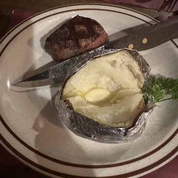 The Smithy - Filet Mignon w/ baked potato - Seafood Near Me - Monroe, Connecticut