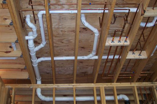 Slide of Renes plumbing