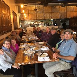 Taste of Tucson Downtown - Enjoying food at one of the stops on our Taste of Tucson Downtown Food Tour