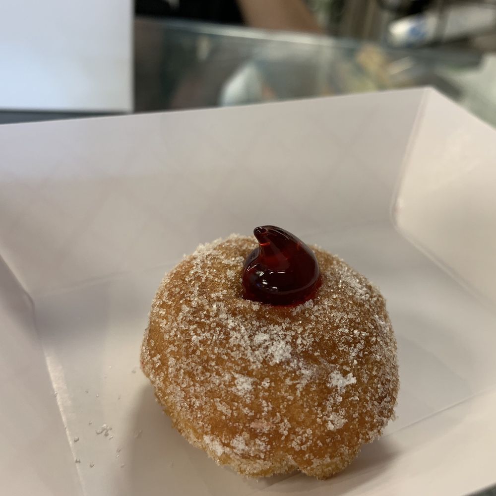 Dune Donut and Bagel Deli - You can't eat just six. Number 7 is the raspberry - Bagels Near Me - Spring Lake, New Jersey Dune Donut and Bagel Deli - You can't eat just six. Number 7 is the raspberry - Bagels Near Me - Spring Lake, New Jersey