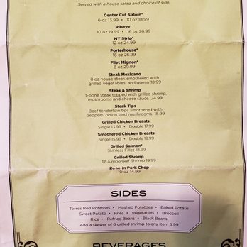 Torres Mexican Steakhouse - Menu - Steakhouses Near Me - Florence, Kentucky Torres Mexican Steakhouse - Menu - Steakhouses Near Me - Florence, Kentucky