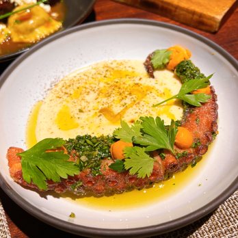 Bludorn - The best octopus I've ever had in my life - New American Near Me - Houston, Texas Bludorn - The best octopus I've ever had in my life - New American Near Me - Houston, Texas
