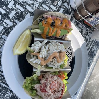 The Buoy Bar - Mini Taco Trio - Seafood Near Me - Point Lookout, New York The Buoy Bar - Mini Taco Trio - Seafood Near Me - Point Lookout, New York