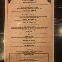 Menu page 1 Menu page 1
