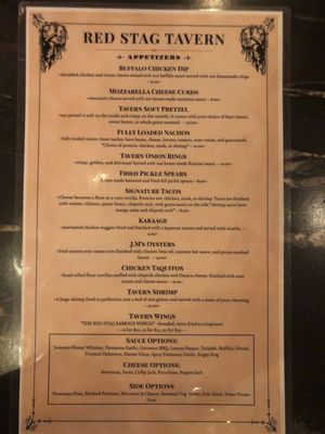 Menu photo 2 The Red Stag Tavern Vidalia, GA Menu photo 2 The Red Stag Tavern Vidalia, GA