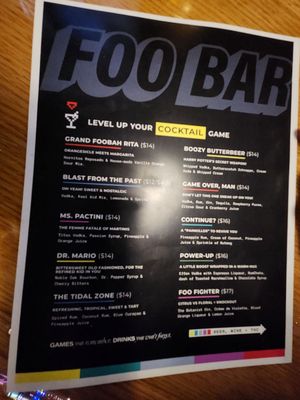 Menu photo 2 Foo Bar Charlotte, NC