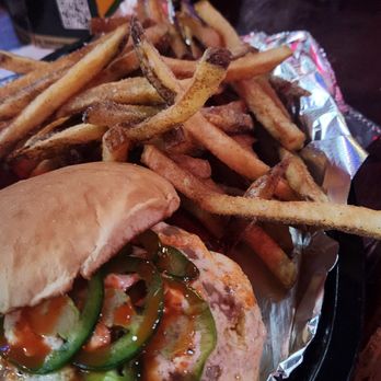 Abc the Tavern - Jalapeño popper burger - Dive Bars Near Me - Cleveland, Ohio Abc the Tavern - Jalapeño popper burger - Dive Bars Near Me - Cleveland, Ohio