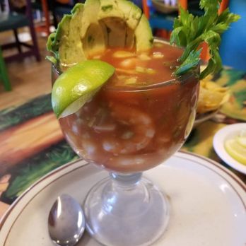 Delicias Cafe - Coctél de camerón - Mexican Near Me - Albuquerque, New Mexico