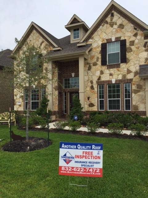 Slide of Southern Roofing Texas