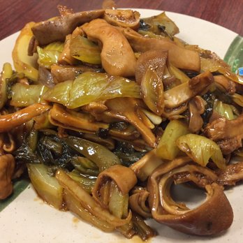 Clay Pot Cafe - Intestines with pickled vegetables - Cantonese Near Me - Boston, Massachusetts