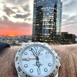 Sunset in Century city.