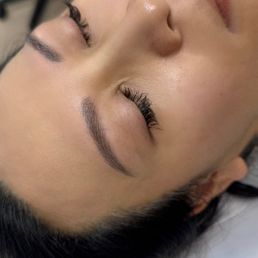 Eye brow nanotechnology micro blading.