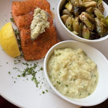 Yakima Steak Company - Steelhead, risotto, and Brussels sprouts - Steakhouses Near Me - Yakima, Washington Yakima Steak Company - Steelhead, risotto, and Brussels sprouts - Steakhouses Near Me - Yakima, Washington