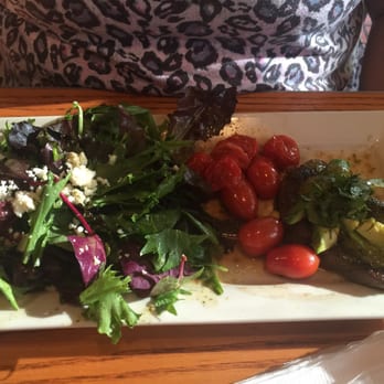 Chili's - Then we had Stake Avocado with grilled cherry tomatoes and salad with an amazing cilantro dressing. - Tex-Mex Near Me - Chula Vista, California