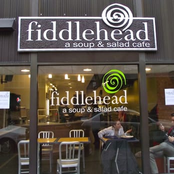 Fiddlehead - the entrance to fiddlehead, a soup and salad cafe - Soup Near Me - State College, Pennsylvania