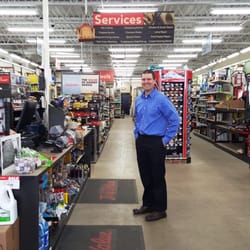 Deakynes True Value Hardware - Entrance area & Services Available Sign within Deakyne's True Value in Minnetonka, MN