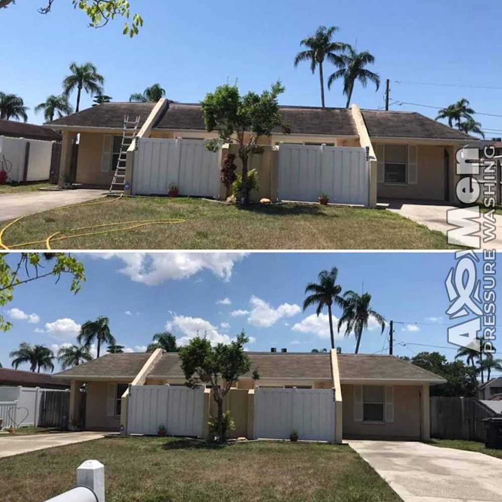 Slide of A-Men Pressure Washing