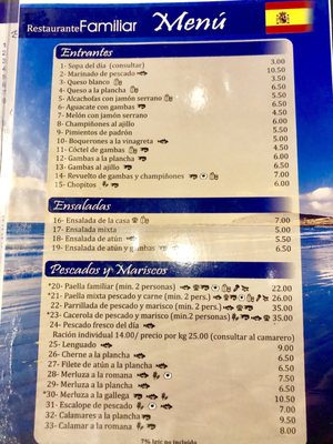 Menu photo 1 Familiar El Medano, TF