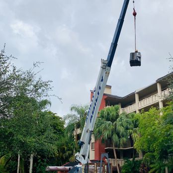 Aloha Air Conditioning - New Rheem Compressor going to roof! - Heating & Air Conditioning/HVAC Near Me - Fort Lauderdale, Florida Aloha Air Conditioning - New Rheem Compressor going to roof! - Heating & Air Conditioning/HVAC Near Me - Fort Lauderdale, Florida