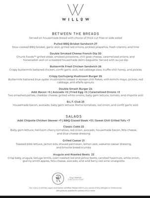 Menu photo 7 Willow Vegan Bistro New York, NY Menu photo 7 Willow Vegan Bistro New York, NY