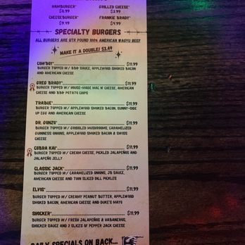 Jack Brown's Beer & Burger Joint - Murfreesboro - Menu - Burgers Near Me - Murfreesboro, Tennessee