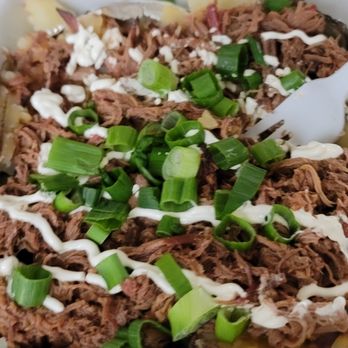 Monster’s Smokehouse - Brisket potato - Food Trucks Near Me - Alice, Texas Monster’s Smokehouse - Brisket potato - Food Trucks Near Me - Alice, Texas