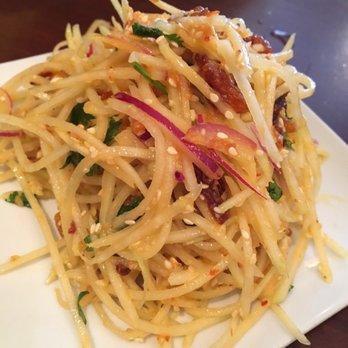 Mingalaba - Papaya salad - Burmese Near Me - Burlingame, California