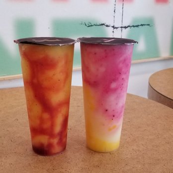 Krak Boba - Sunset Passion and Dragon Slayer - Coffee & Tea Near Me - Riverside, California